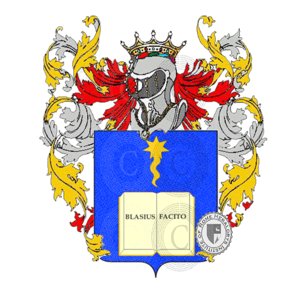Wappen der Familiede Blasio