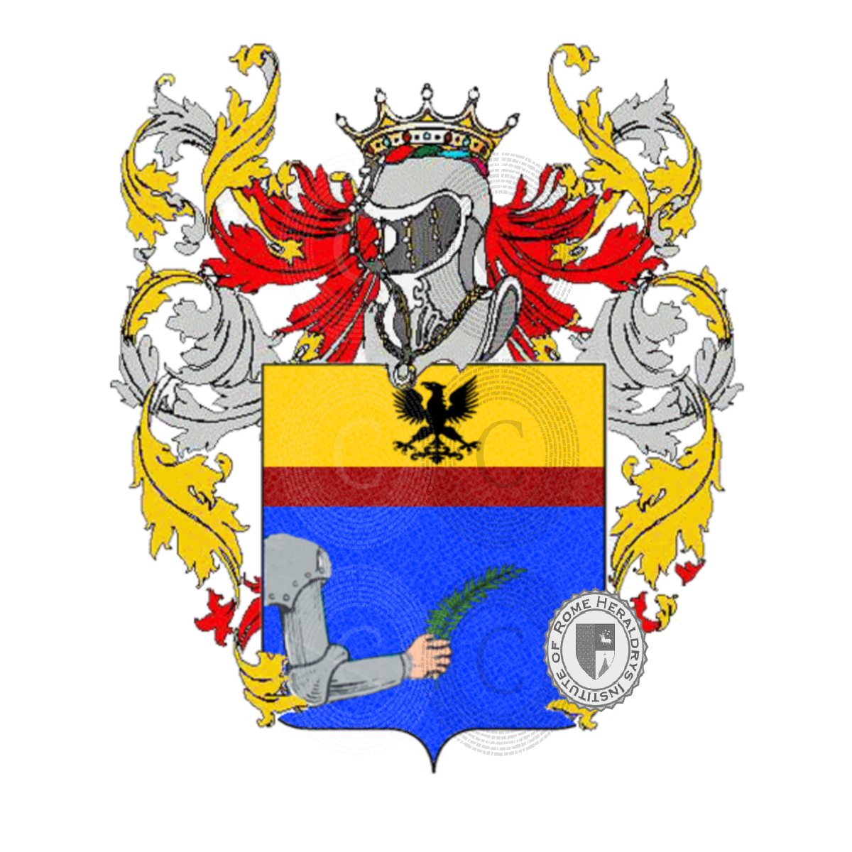 Coat of arms of familyramazzini    