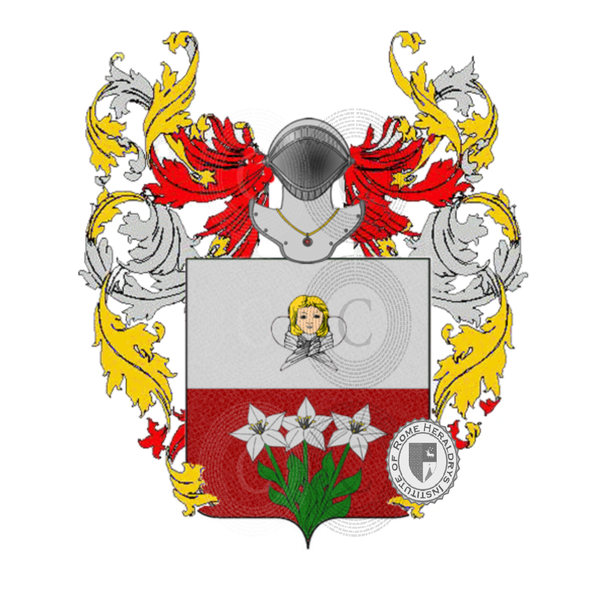 Wappen der Familiecherubini        