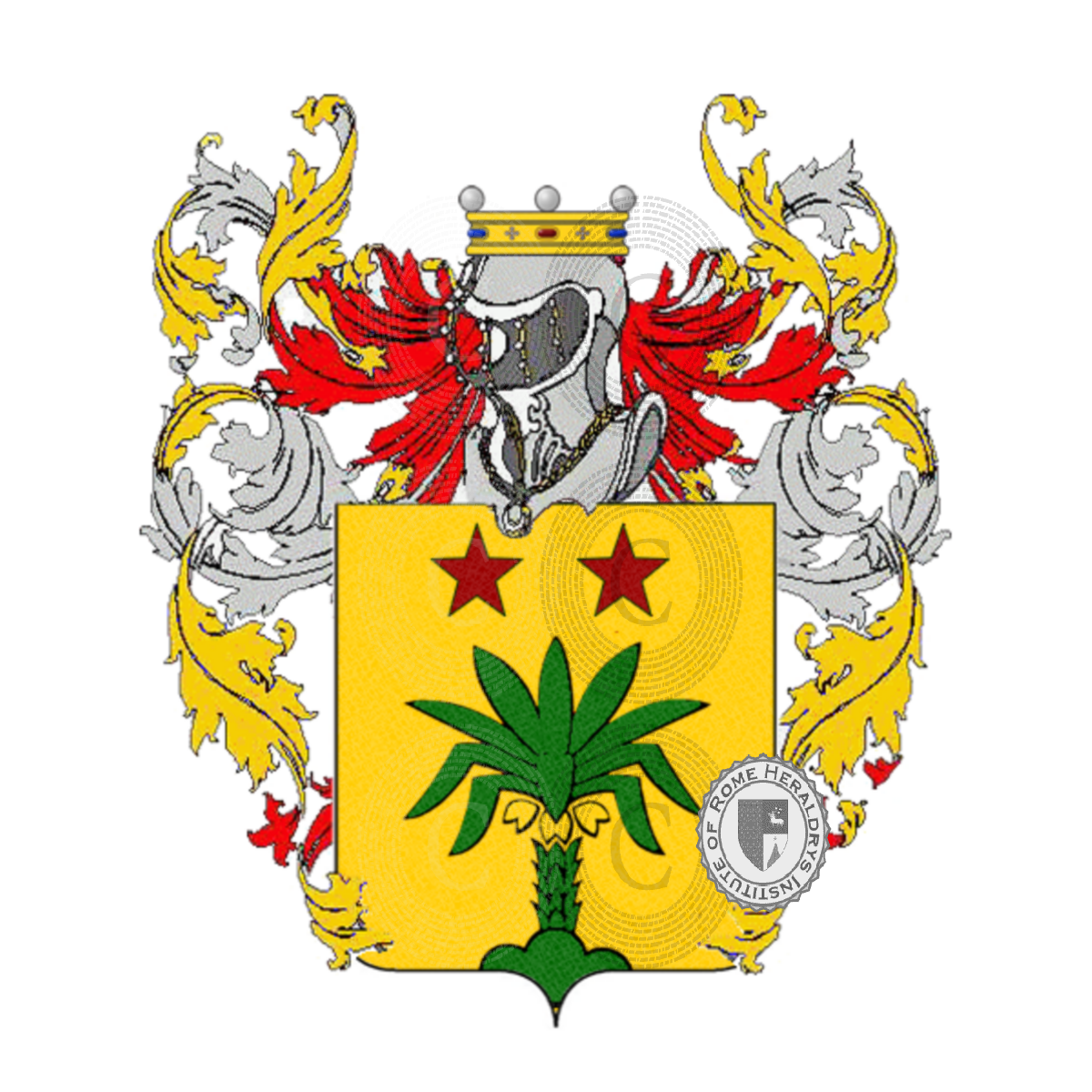 Wappen der FamiliePalmiotti