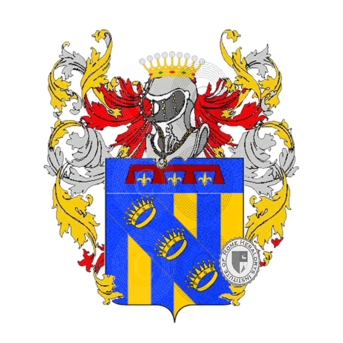 Coat of arms of familyercolani        