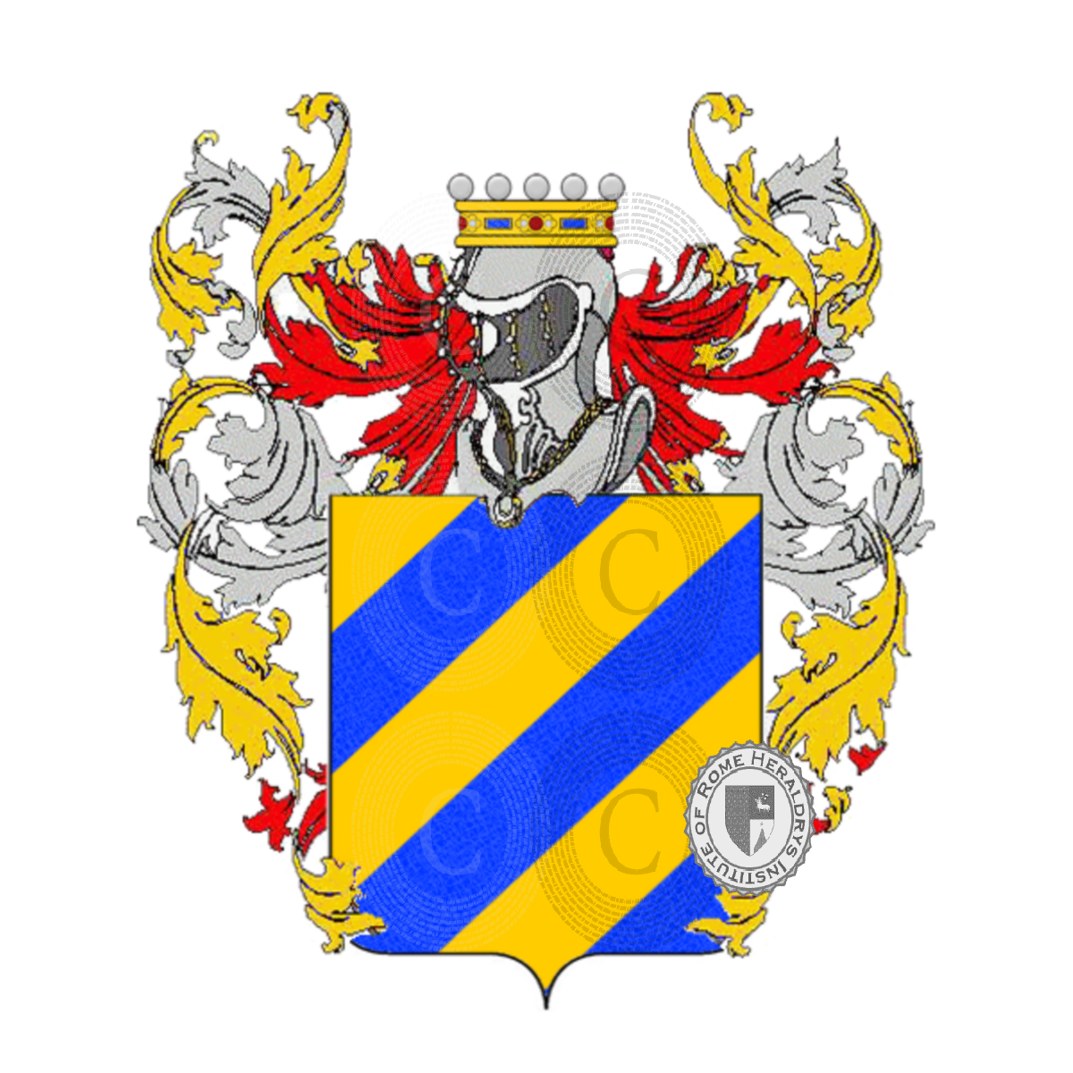 Wappen der Familiecapparelli    