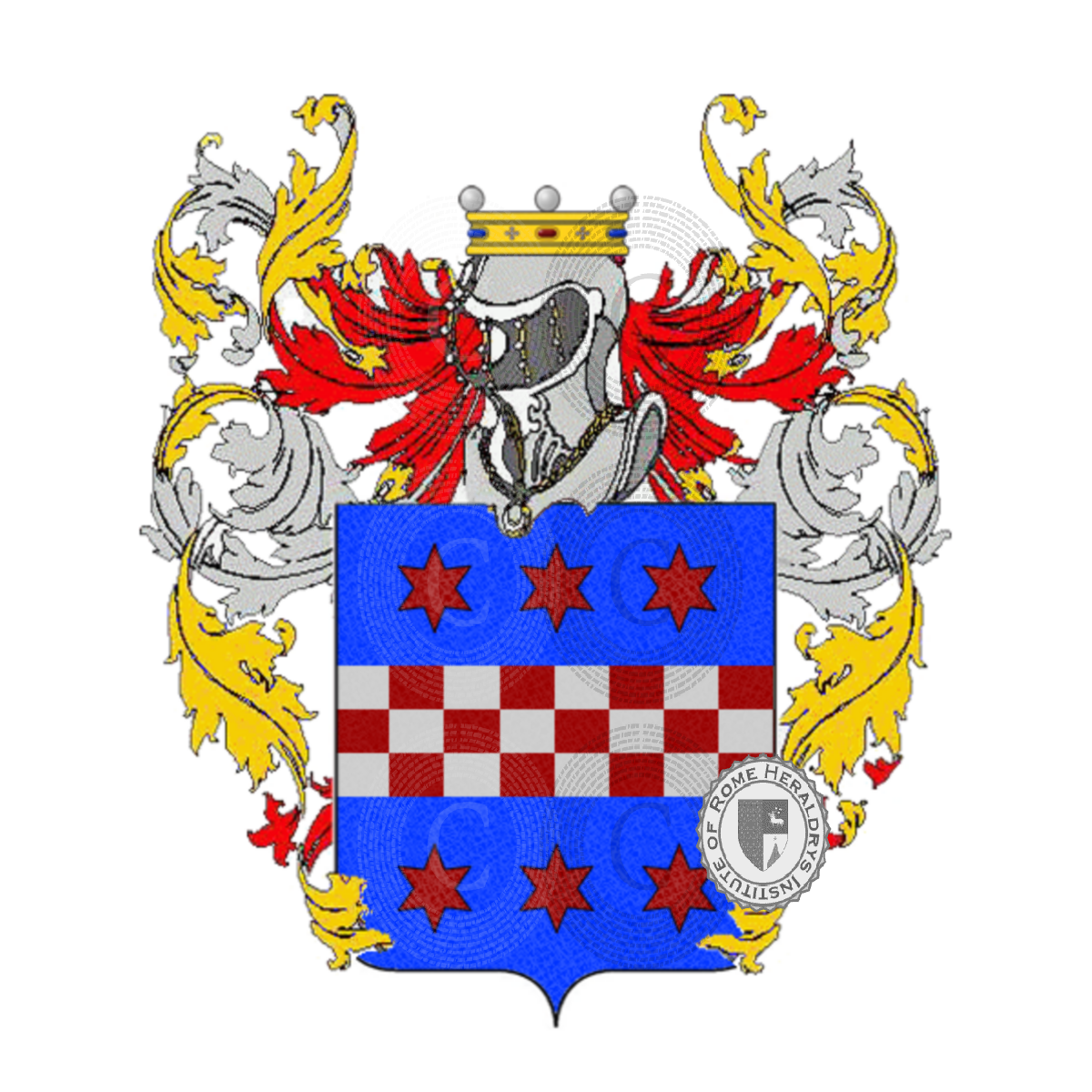Wappen der Familiescarpanti    