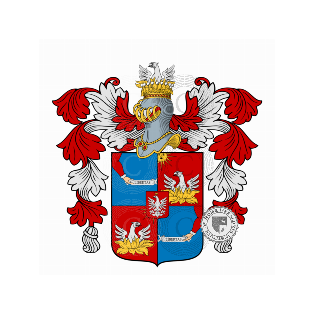 Coat of arms of familyBruti, Brutigliano,Brutti,Bruttia,Bruttium