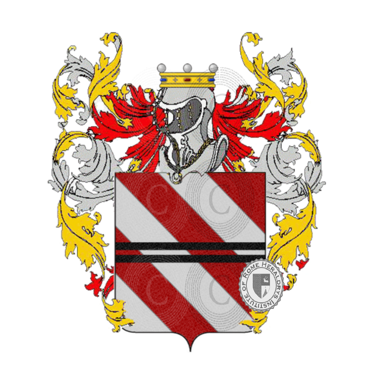 Wappen der Familiemenolfi     
