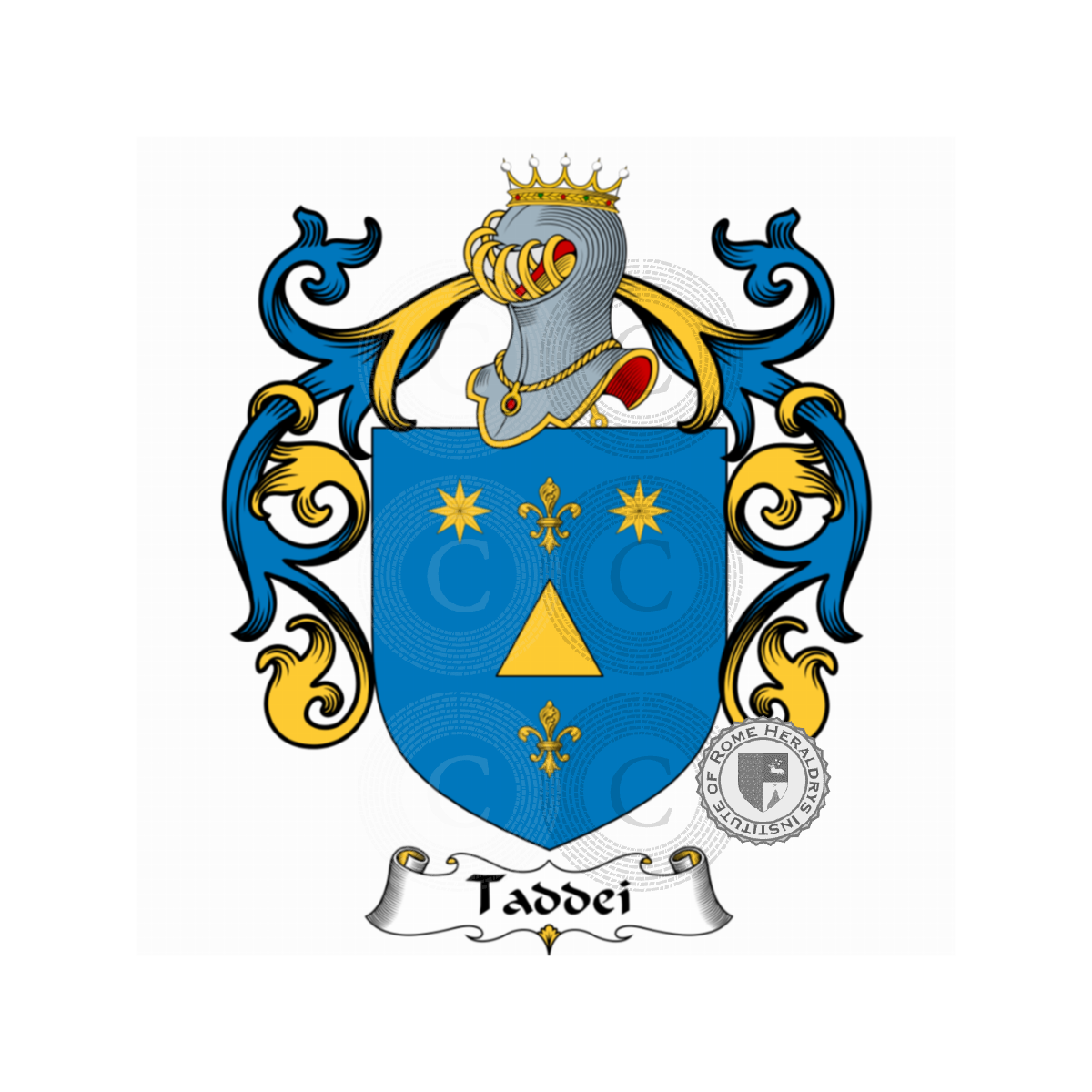 Coat of arms of familyTaddei