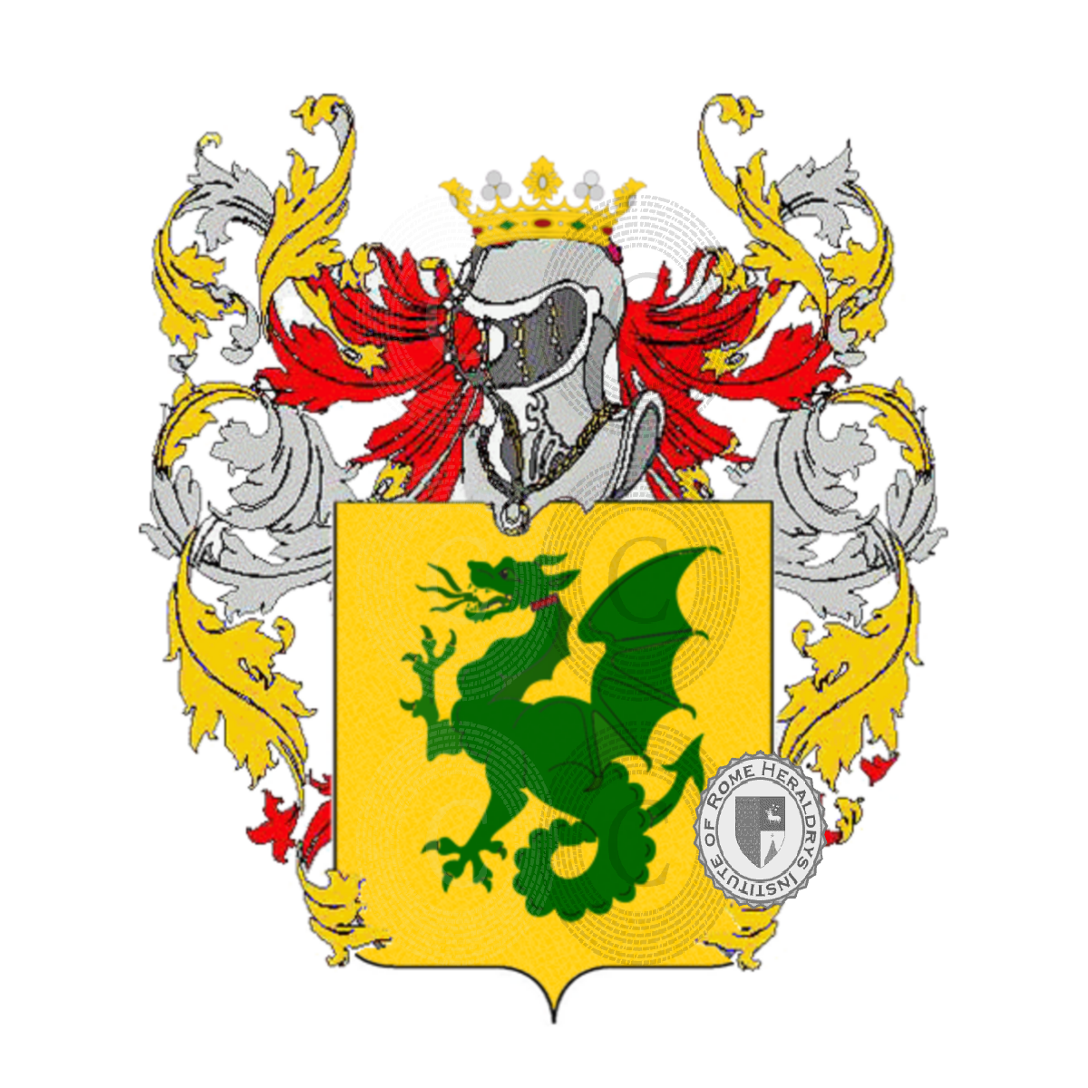 Wappen der Familiecavalloni    