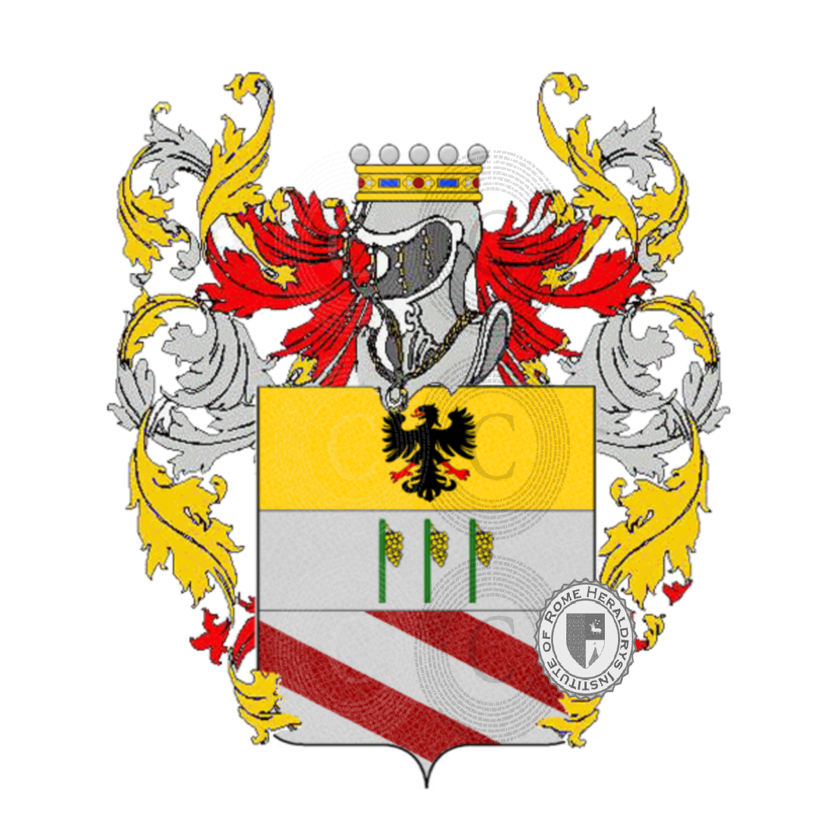Wappen der Familiemigliaro    
