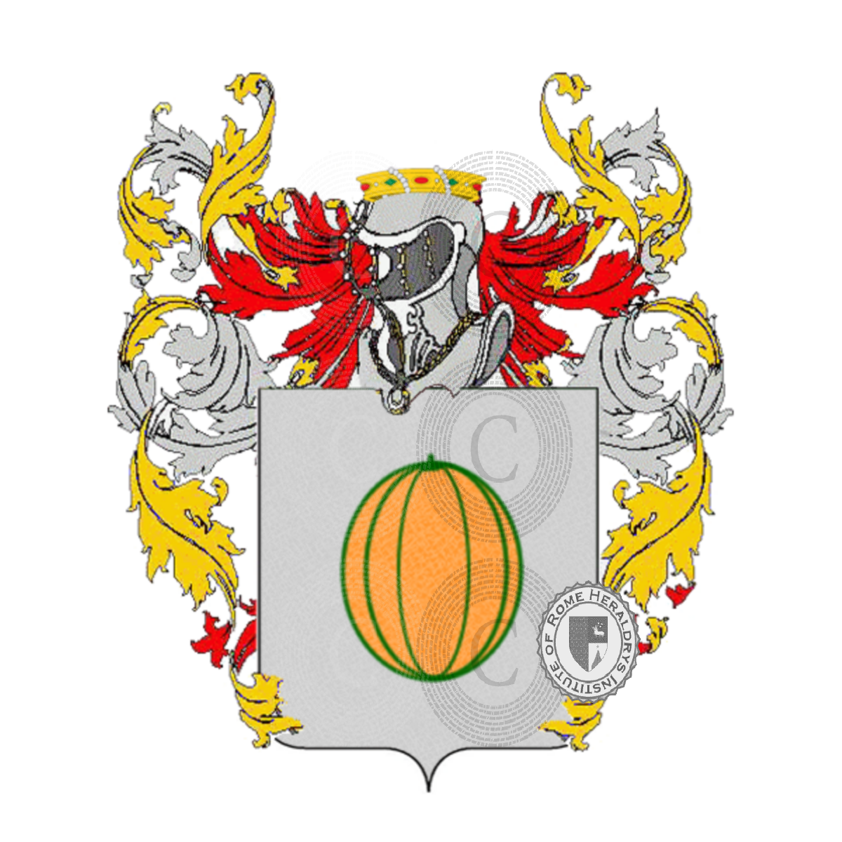 Coat of arms of familymelone    