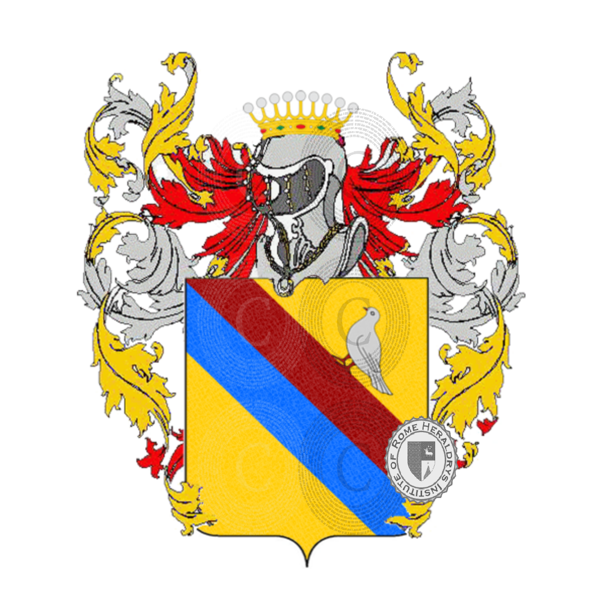Wappen der Familiecorno    