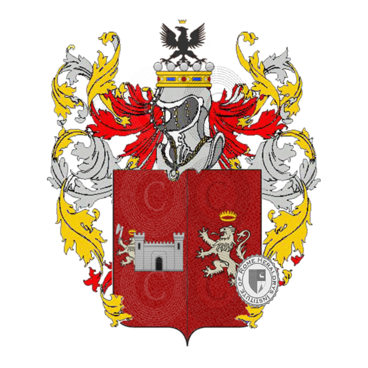 Coat of arms of familyBartoloni  o Bartolone, Bartolone