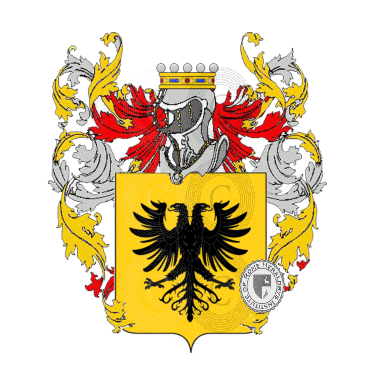 Wappen der Familienatalizio    