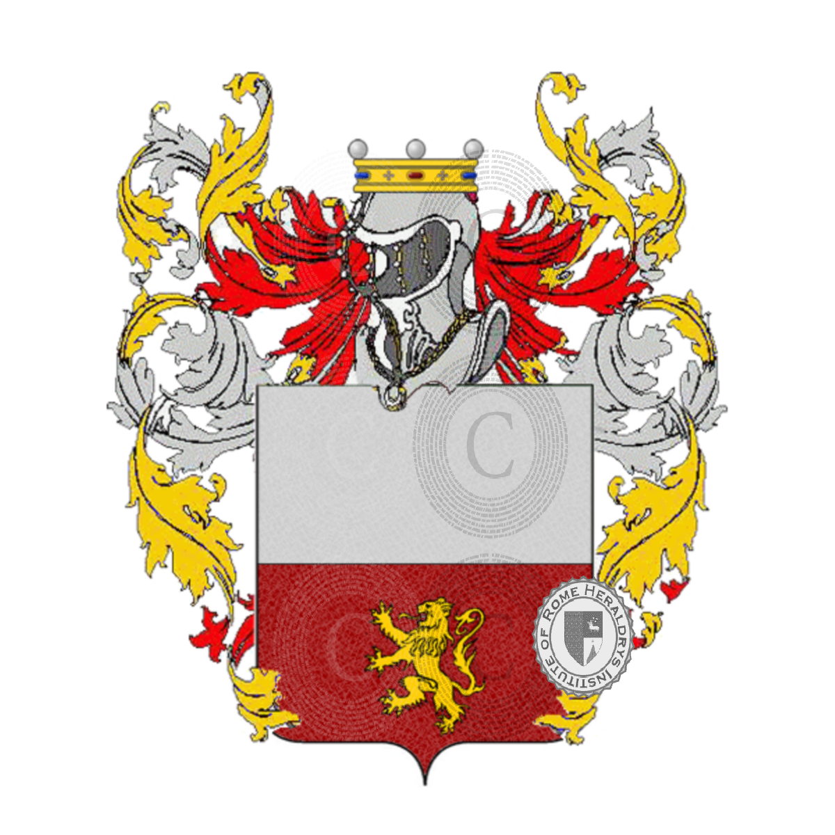 Wappen der Familievasina     