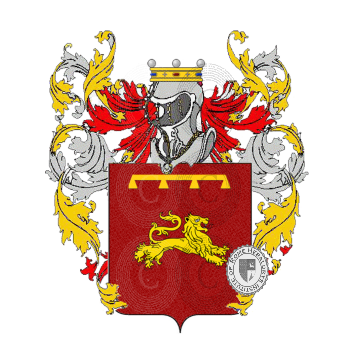 Wappen der Familiemarrapodi    
