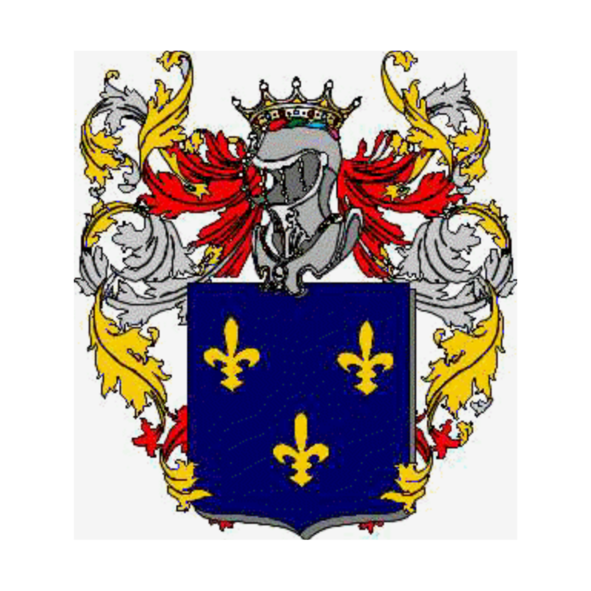 Coat of arms of familyBorbone