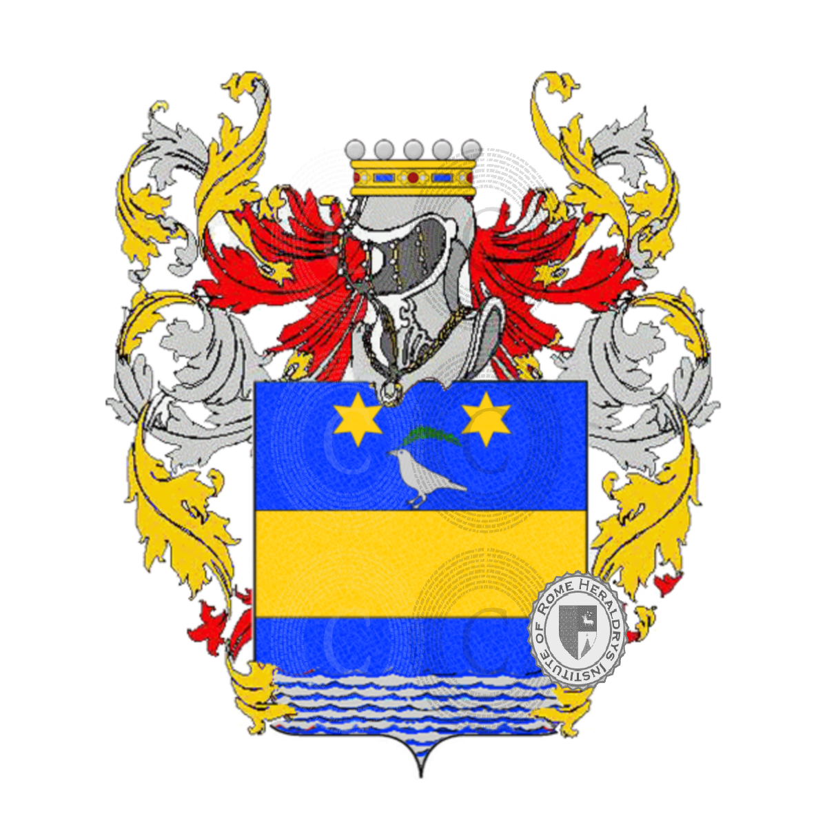 Coat of arms of familypolidori    