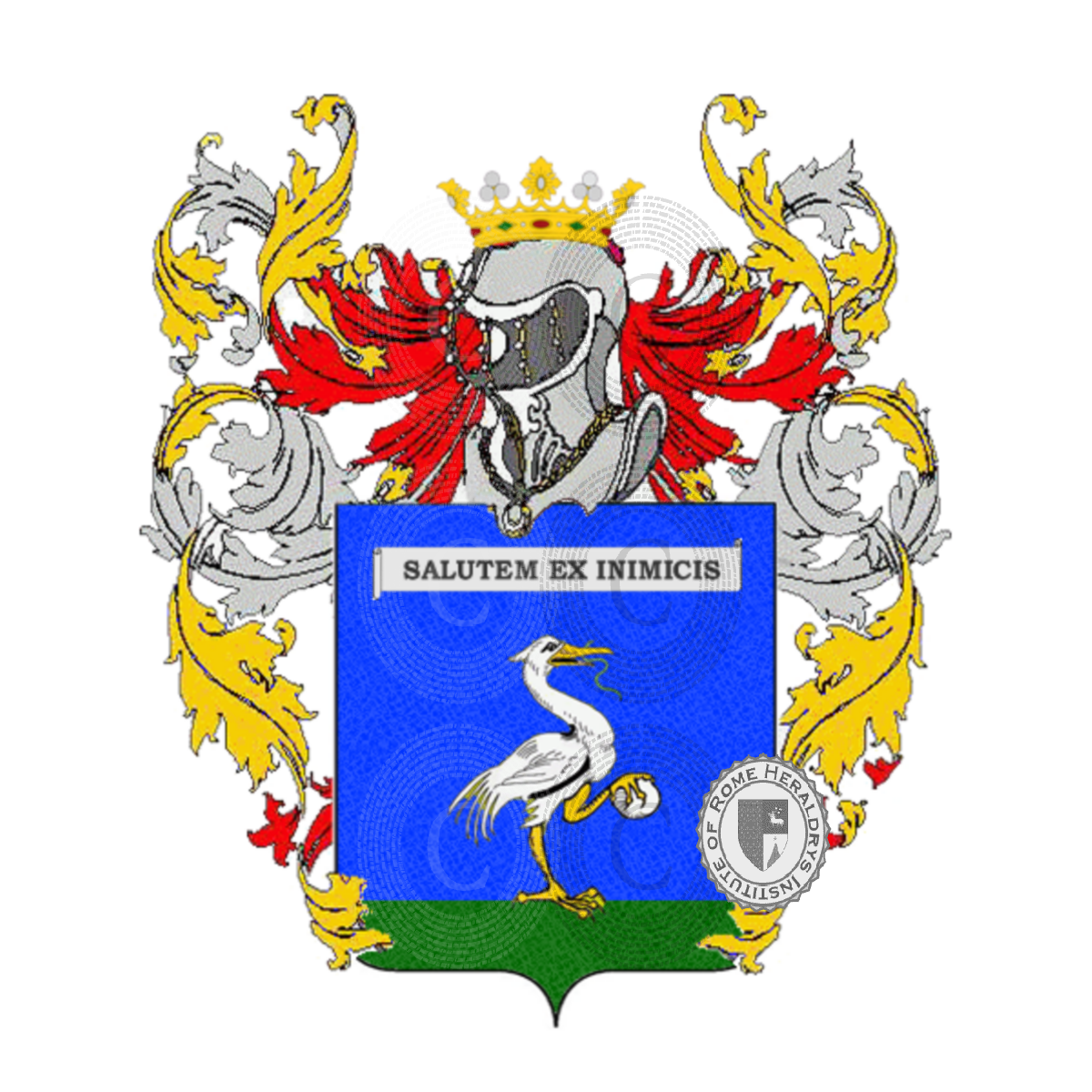 Coat of arms of familyZamparelli