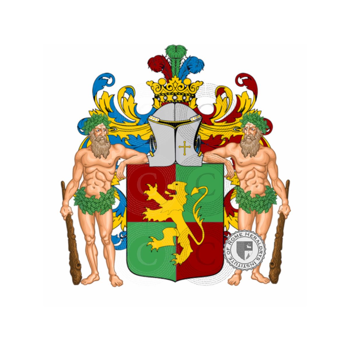 Coat of arms of familymandaglio    