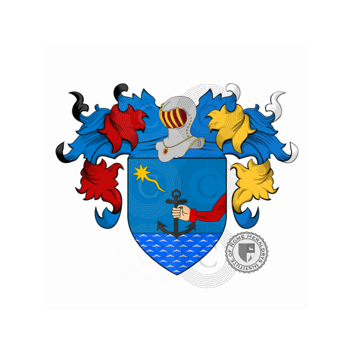 Wappen der FamilieBoldrini, Boldrini