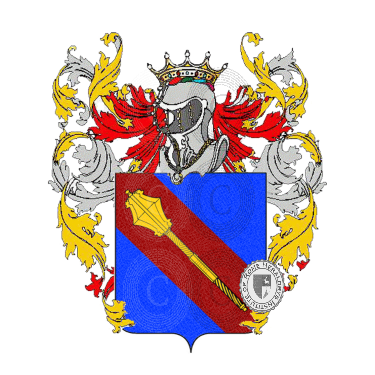 Wappen der Familiemantuano    