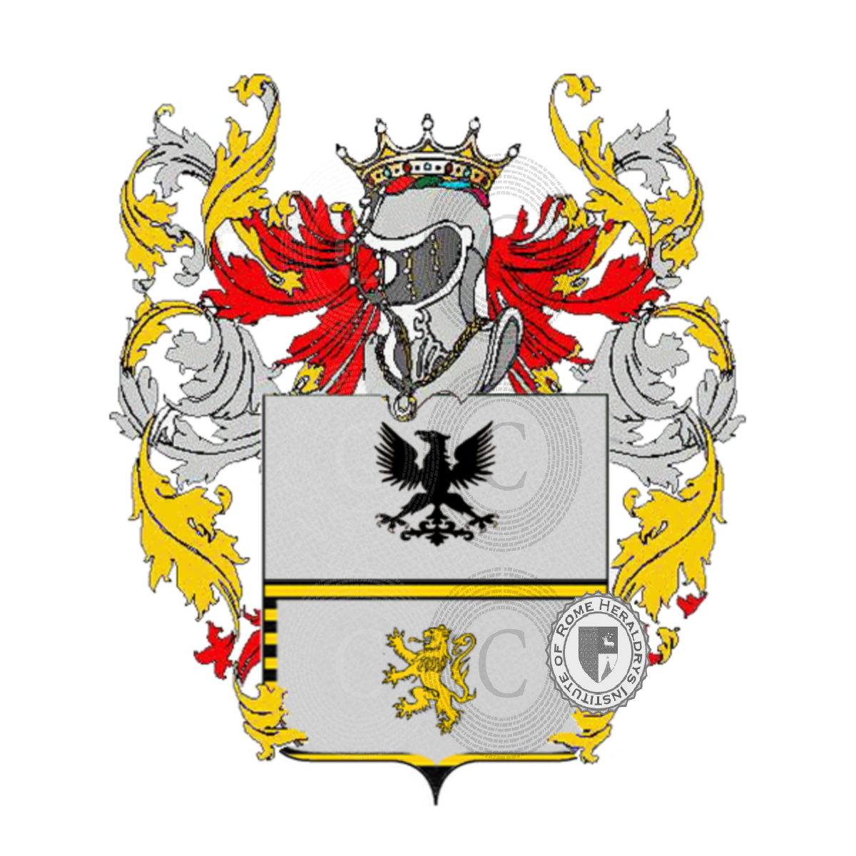 Coat of arms of familysiniscalchi    