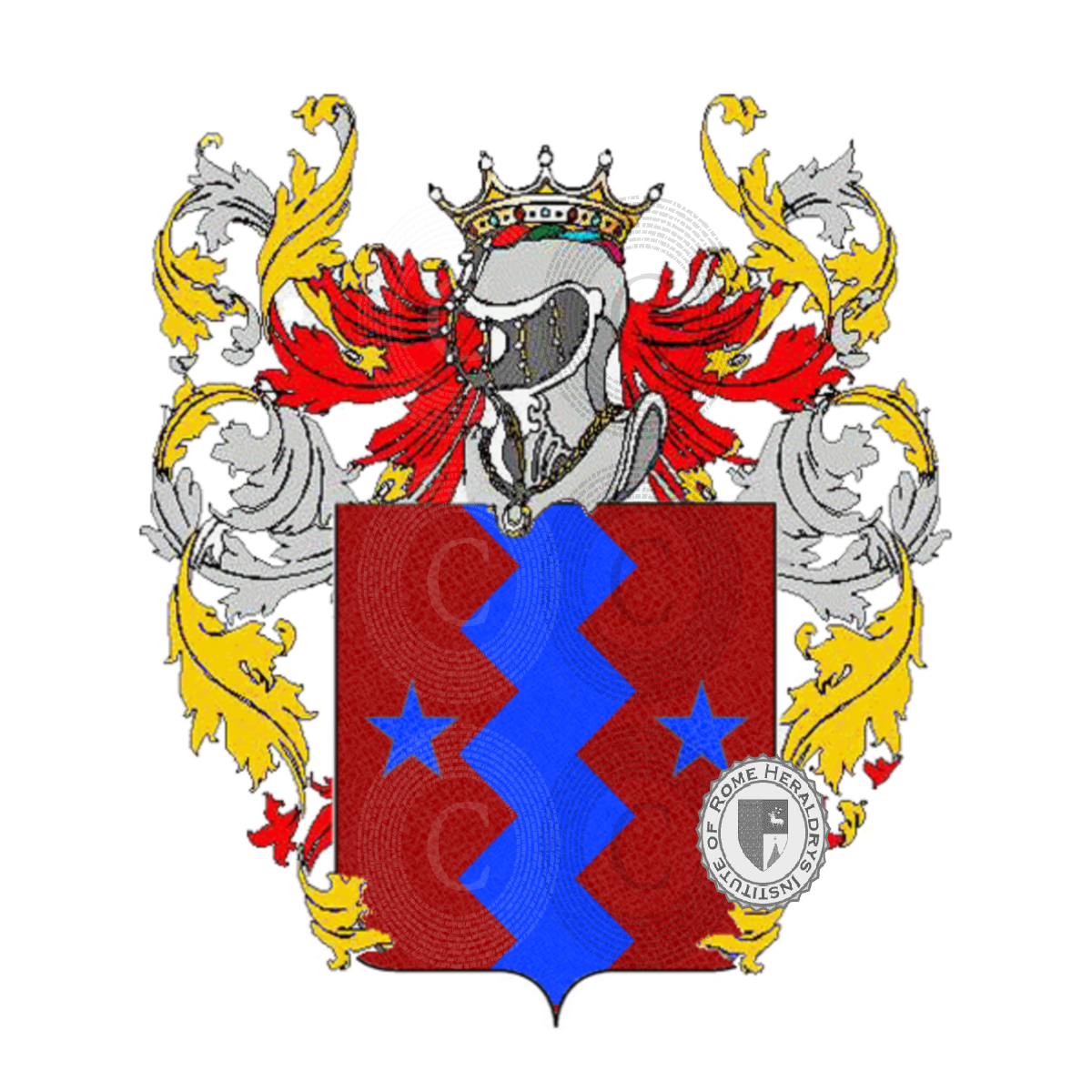 Wappen der Familiecalamassi    