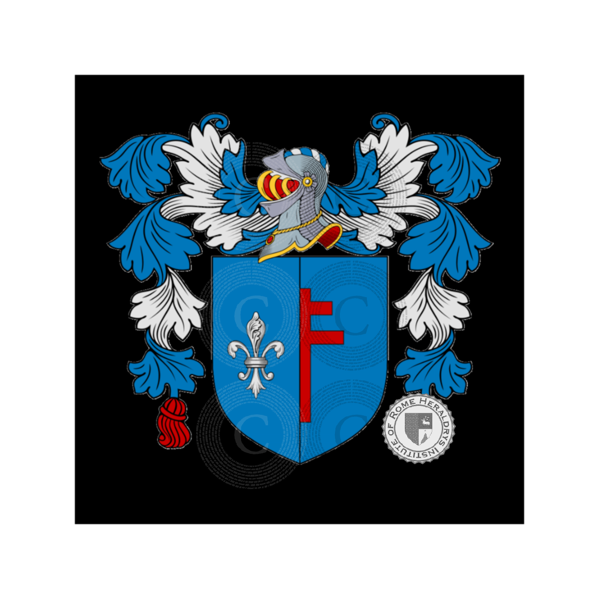 Escudo de la familiaFrassini, Fraschini,Frassoni