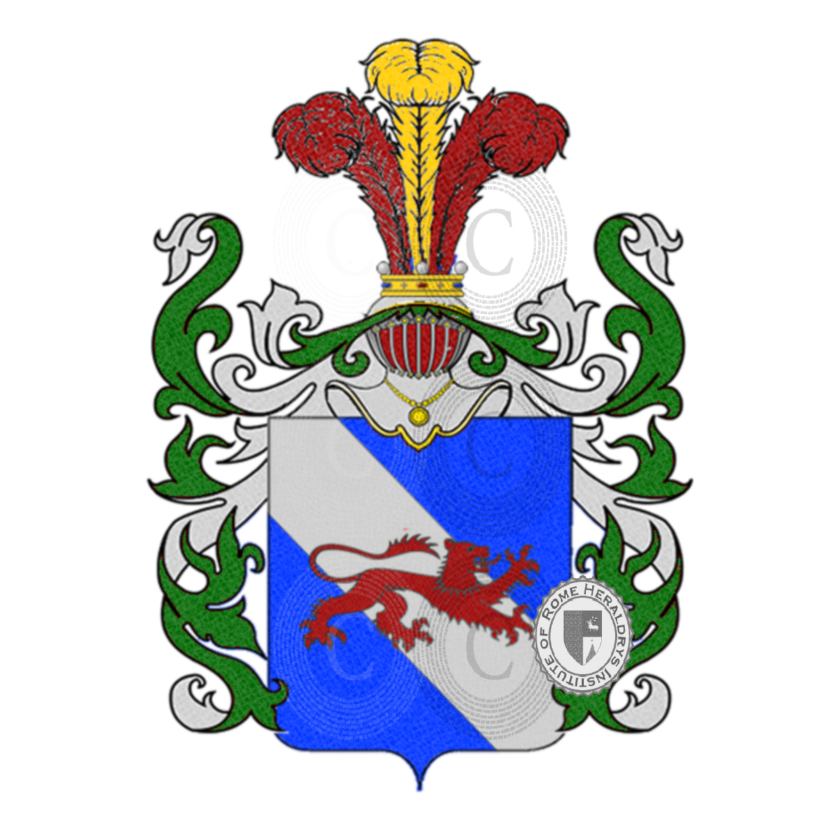 Coat of arms of familyrossiello    