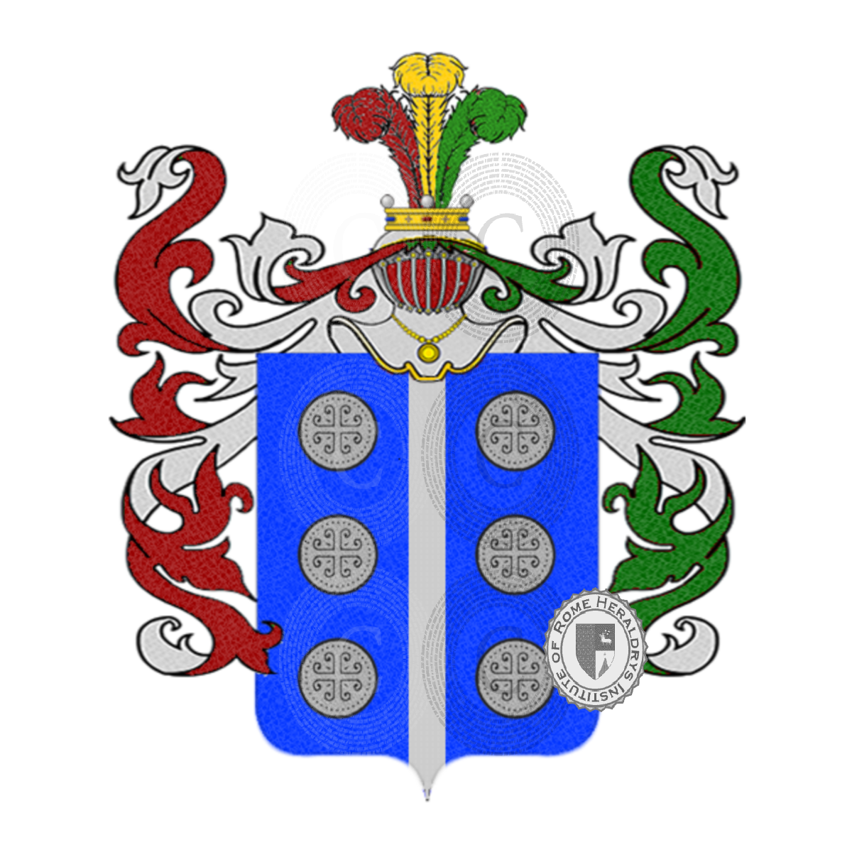 Coat of arms of familyrebaudo    