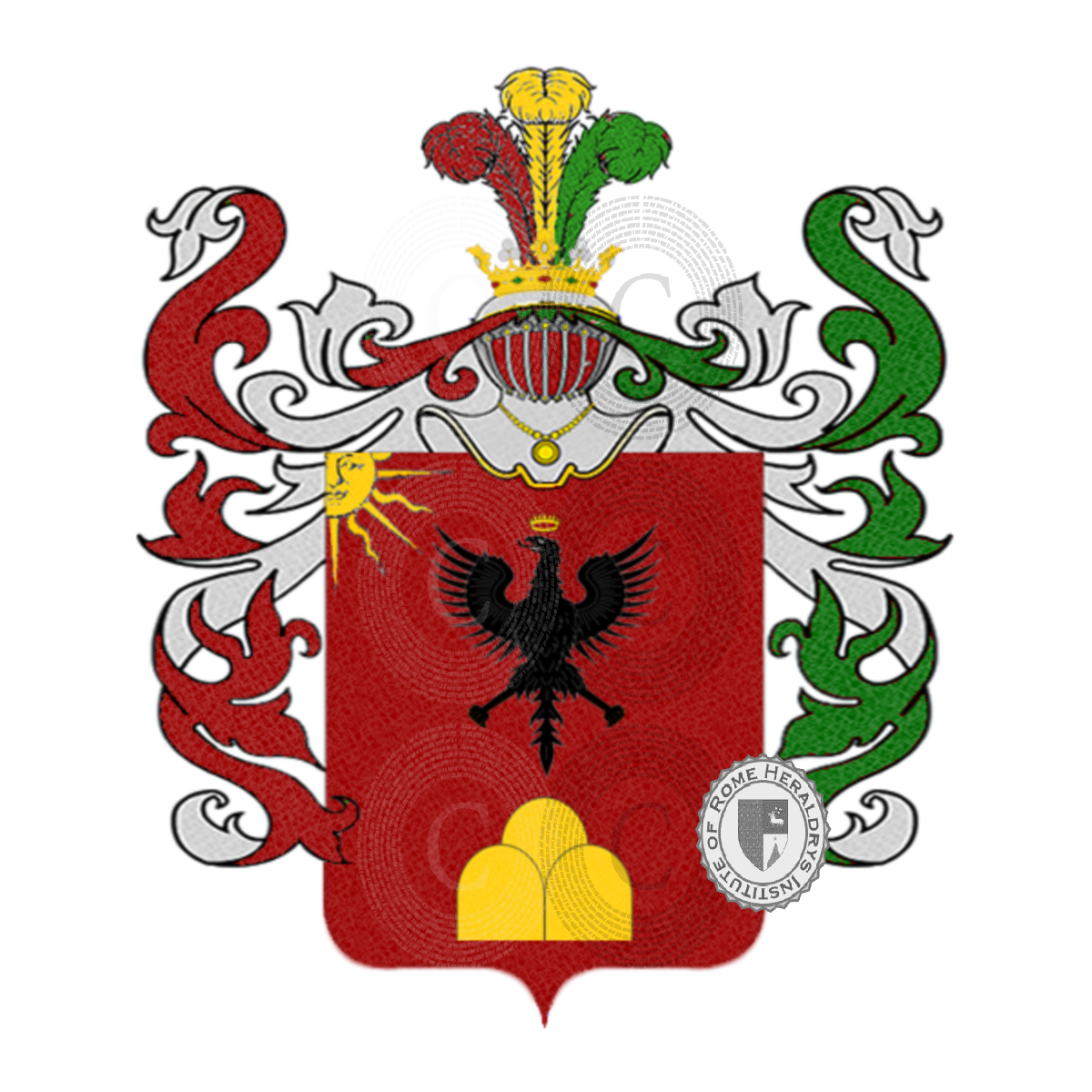 Coat of arms of familyquarantotti