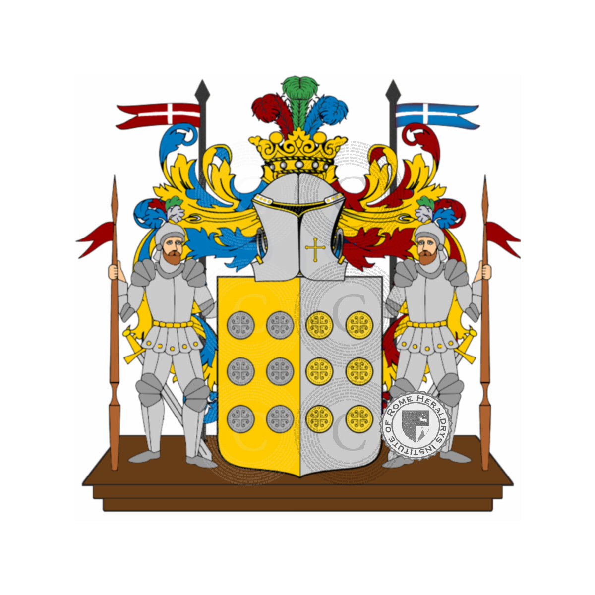 Coat of arms of familyparoli