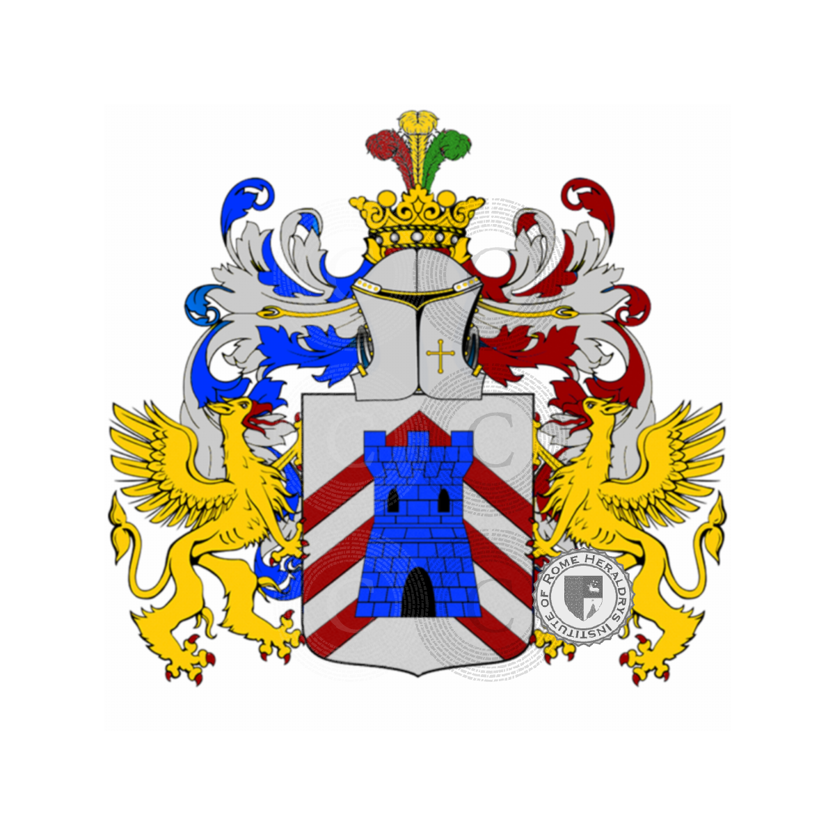Coat of arms of familydi cerbo