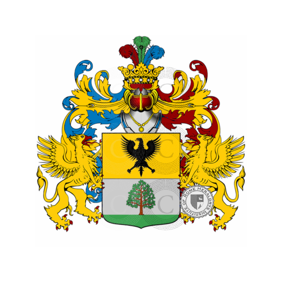 Coat of arms of familyrampinelli
