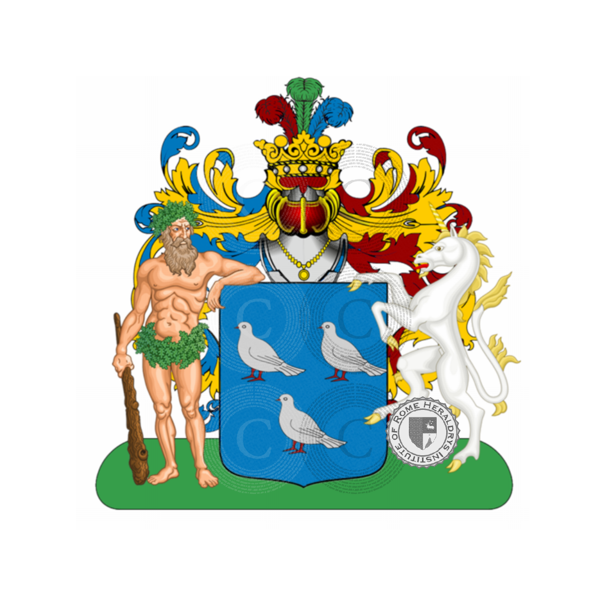 Coat of arms of familycolombani