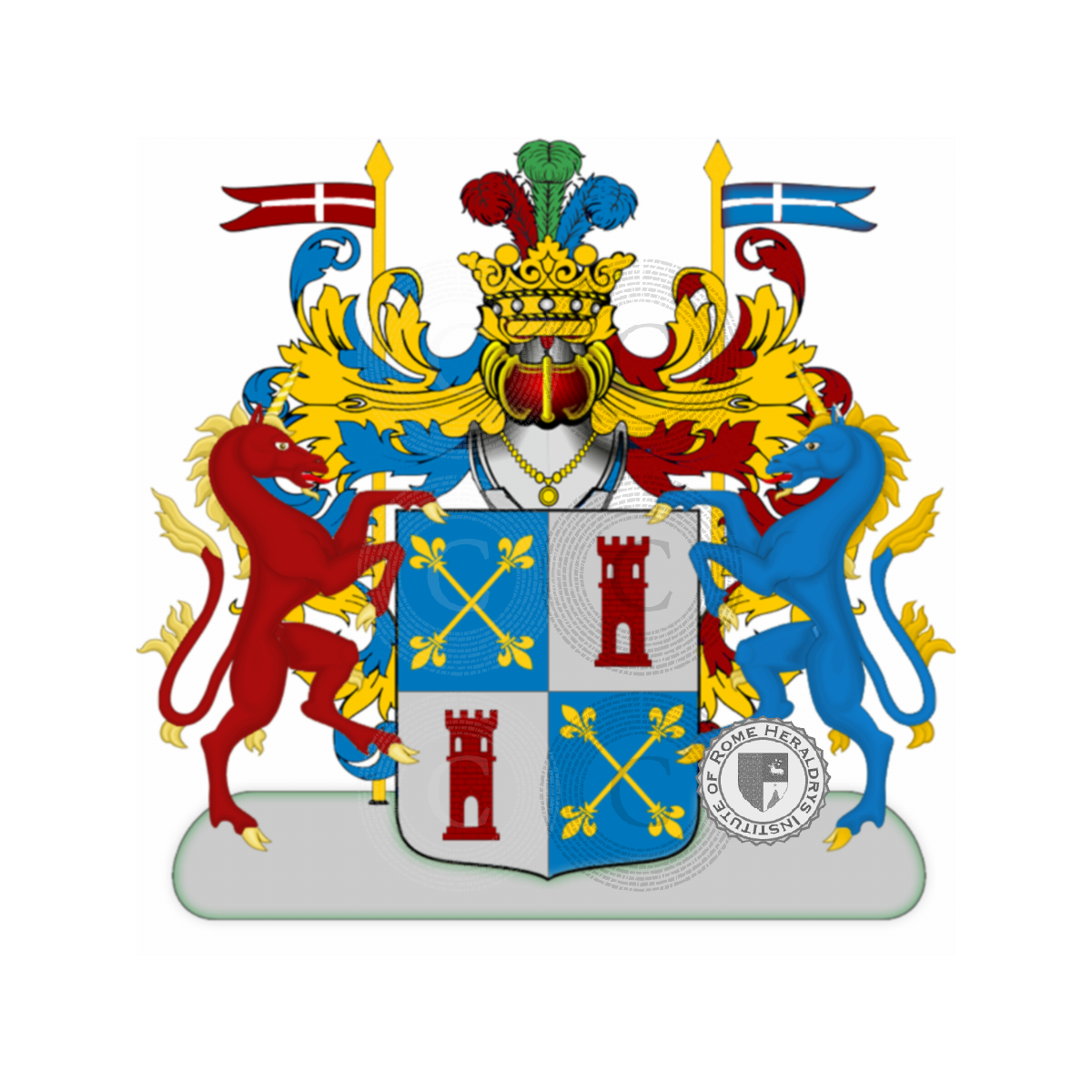 Wappen der Familiedella torre