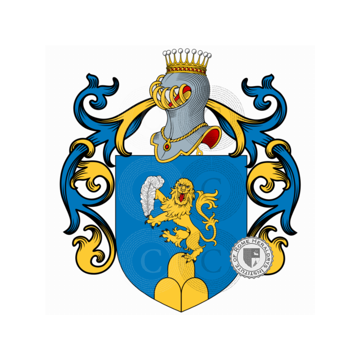 Escudo de la familiaMorrone, Moroni,Morrone