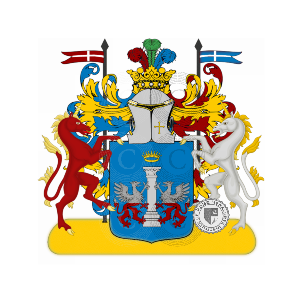 Coat of arms of familypaviglianiti