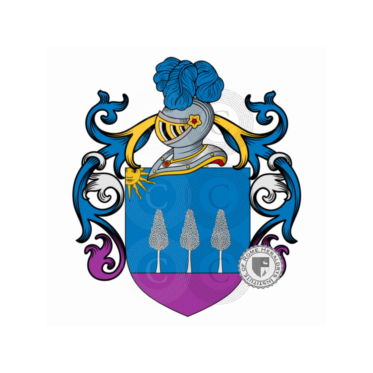 Coat of arms of familyd'Alterio