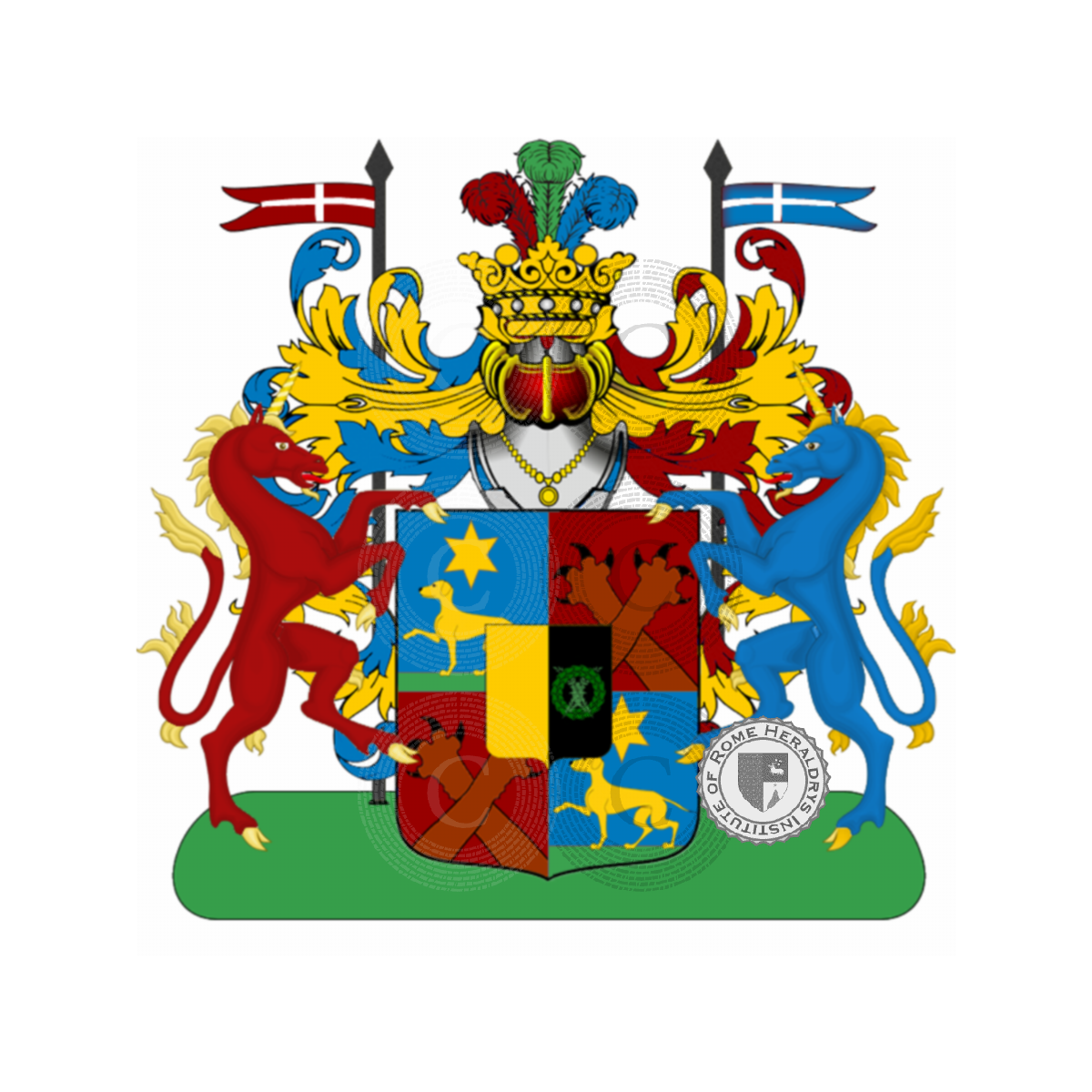 Coat of arms of familybaratelli