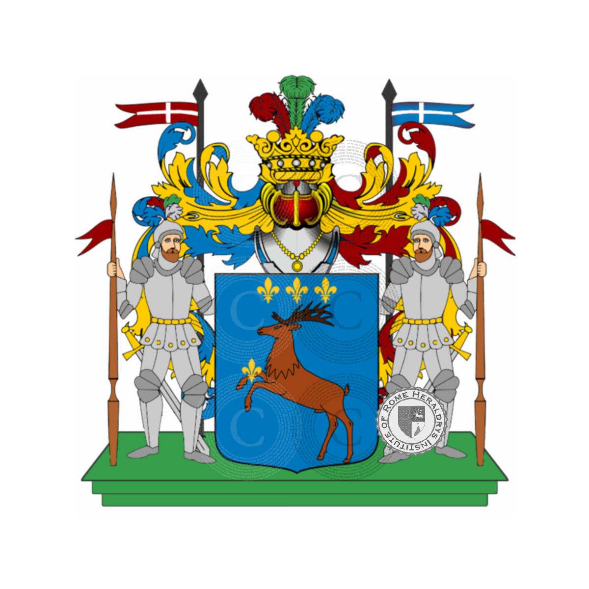Wappen der Familieceroni, Seron