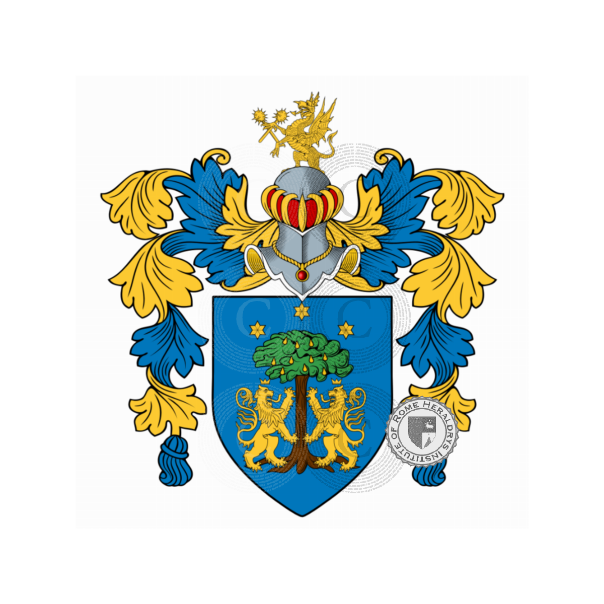Wappen der FamiliePilo, Pelos,Pelosi,Pilloro,Piloro