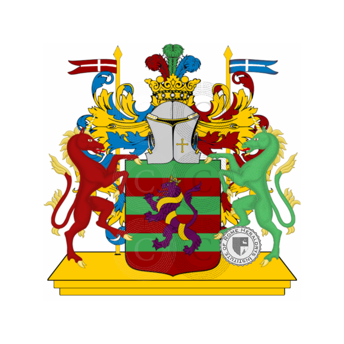 Coat of arms of familycolasanti