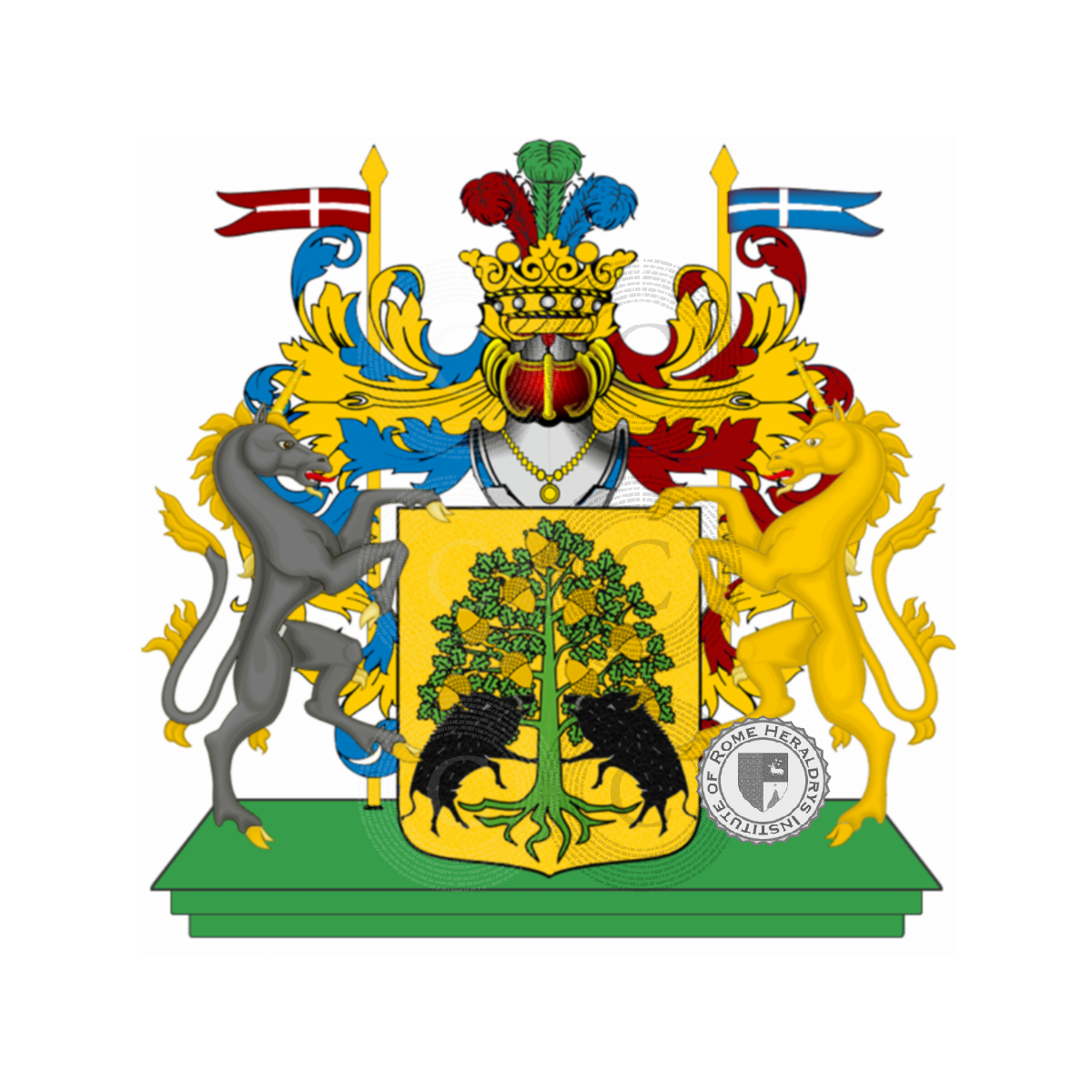 Coat of arms of familypostillon