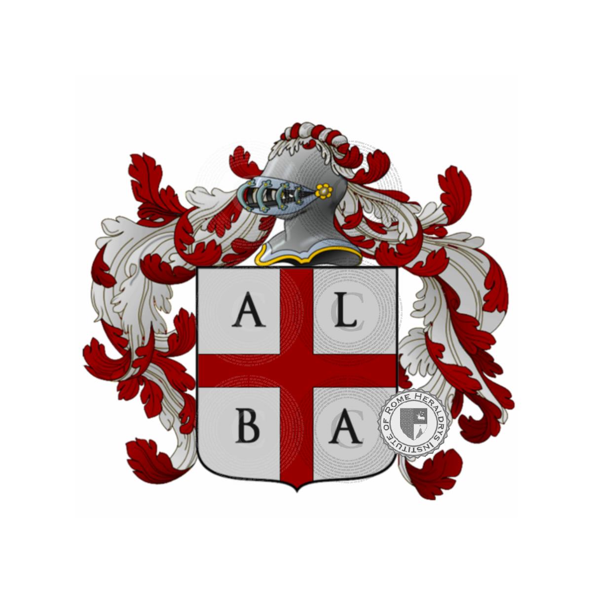 Coat of arms of familyAlba (Città), Albate