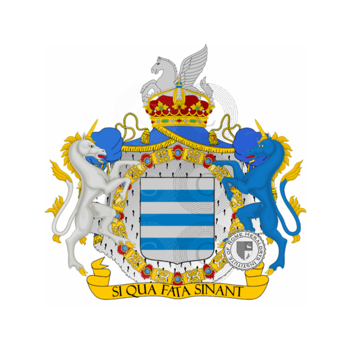Wappen der FamilieTocco, De Tocco di Montemiletto,Di Tocco,Tocco Cantelmo Stuart,Tocco delle Bande,Tocco delle Onde,Toccolini