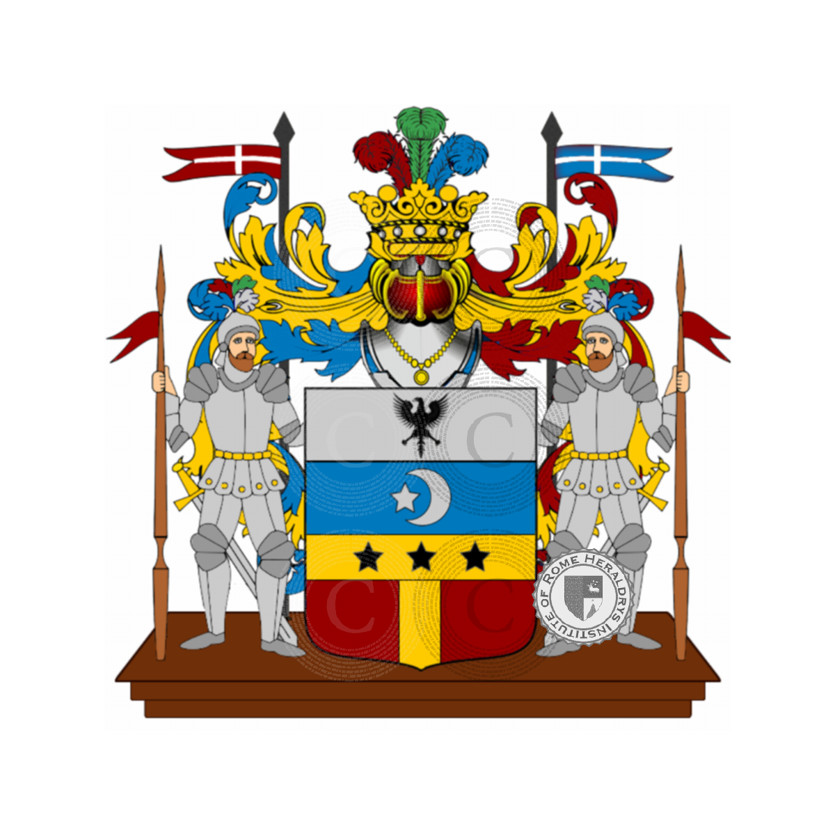 Wappen der FamilieBulgarini