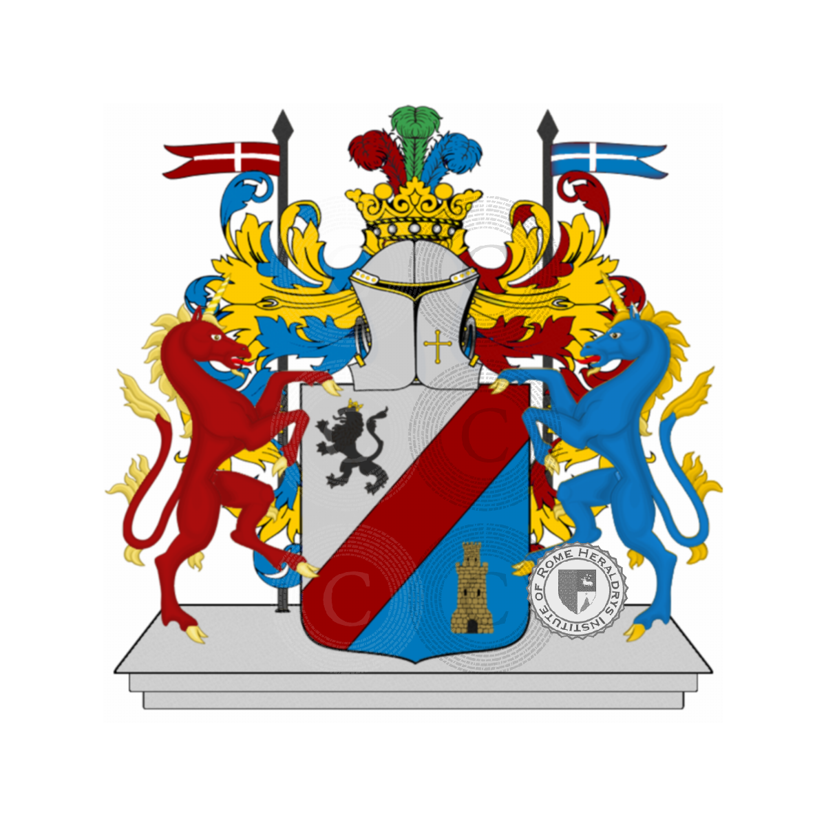 Coat of arms of familymodestino