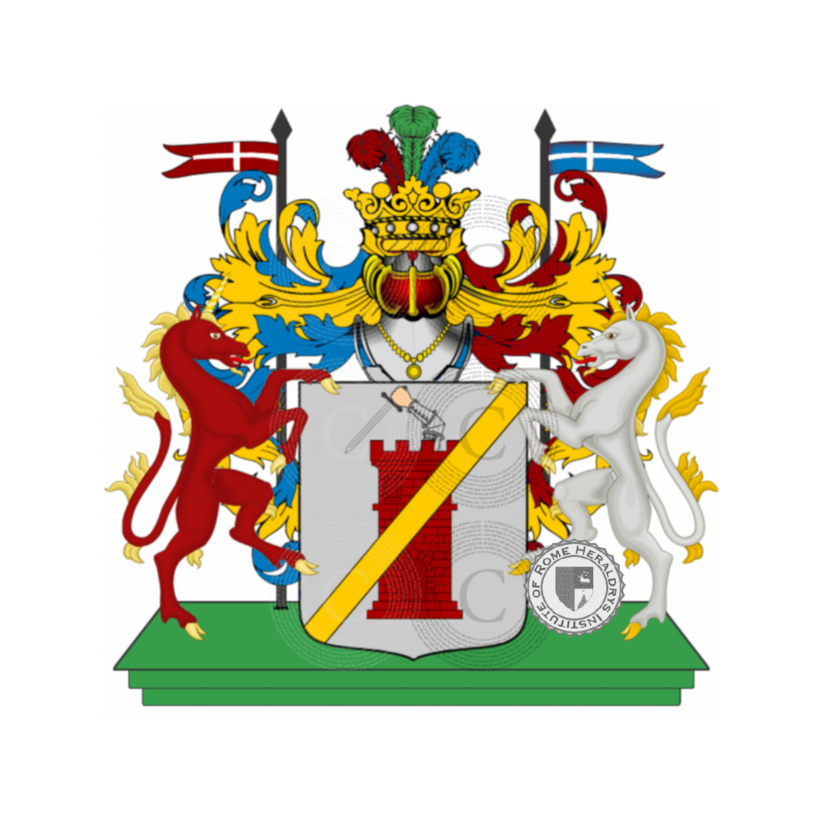 Coat of arms of familyalicerti