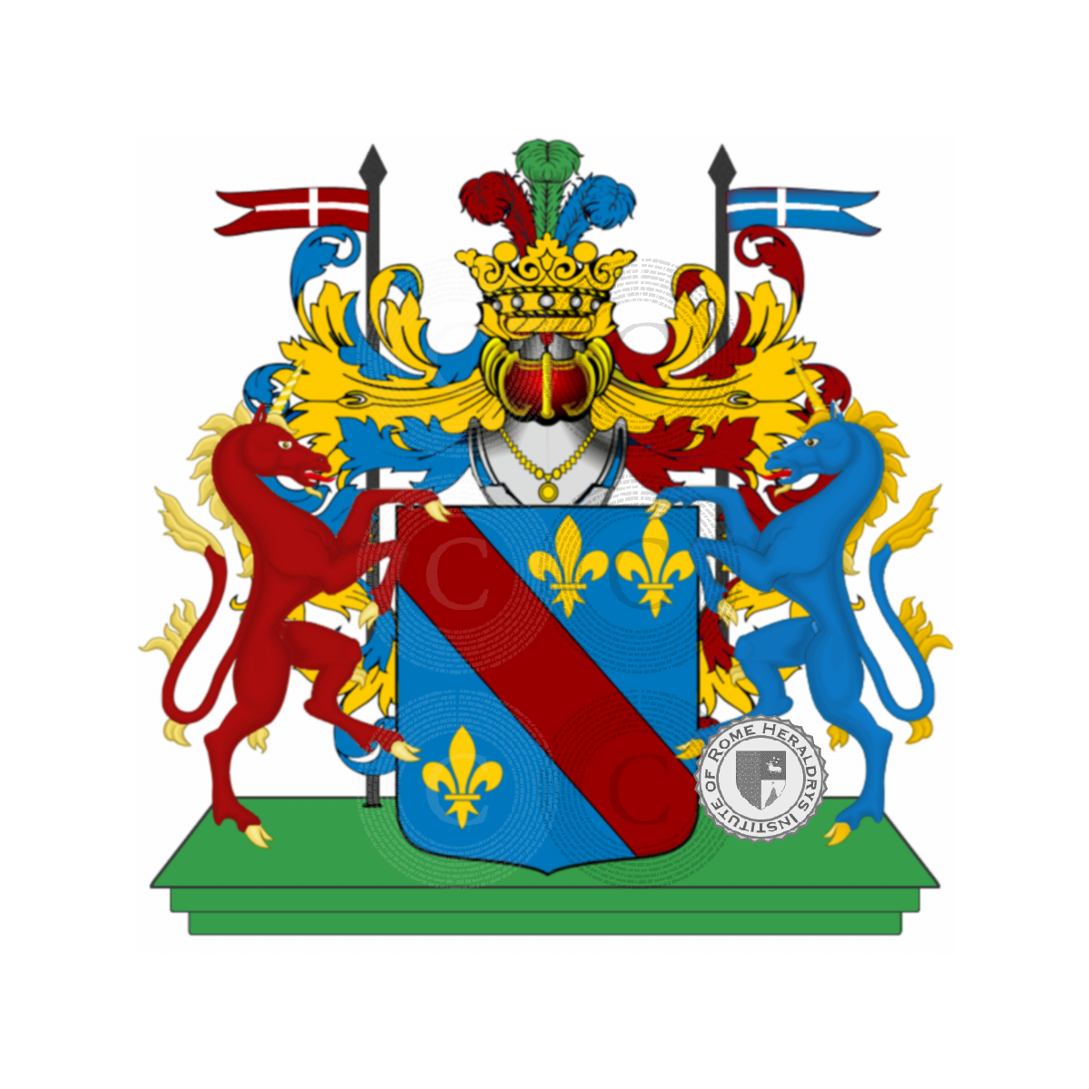 Coat of arms of familydi monte