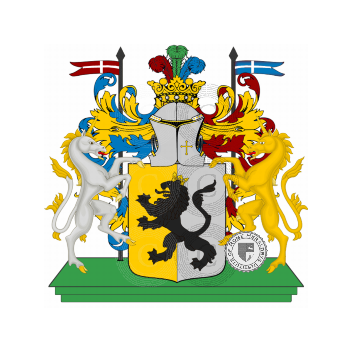 Coat of arms of familyimbrosciano